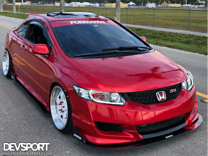 DevSport Front Bumper Chin Splitter (2006-2011 Honda Civic) - Image 5