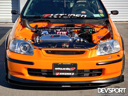 DevSport Front Bumper Chin Splitter (1996-2000 Honda Civic) - Image 3