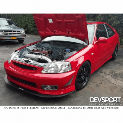 DevSport Front Bumper Wind Splitter (1996-2000 Honda Civic) - Image 5