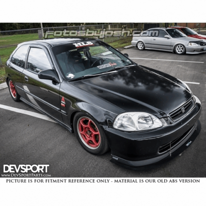 DevSport Front Bumper Wind Splitter (1996-2000 Honda Civic) - Image 6