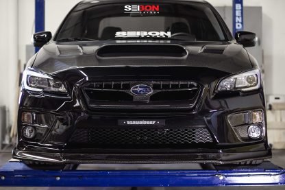 Seibon 15-17 Subaru Impreza WRX / STi Carbon Fiber Front Grill - FG15SBIMP - Image 6