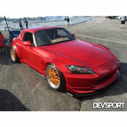 DevSport Front Bumper Winglets (2004-2009 Honda S2000) - Image 4