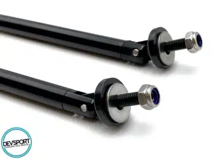 DevSport Front Splitter Support Rods Black Anodized - Image 4