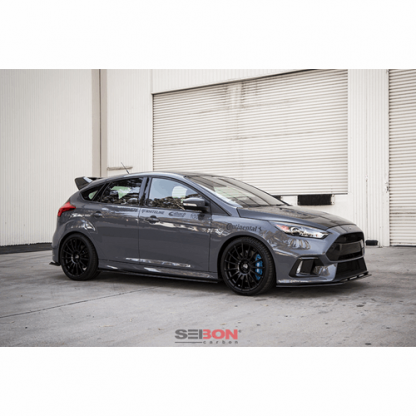 Seibon 16-18 Ford Focus RS SA Style Carbon Fiber Side Skirts - SS16FDFO-SA - Image 5