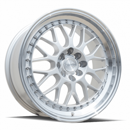 AodHan AH02 17x8 +35 4x100/4x114.3 (4x4.5) 73.1 | Silver with Machined Lip