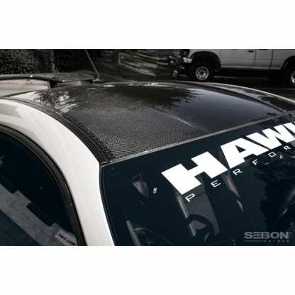 Seibon 12-19 BRZ/FR-S/86 Carbon Fiber Gloss Finish Roof Cover - CR1213SCNFR-S - Image 5