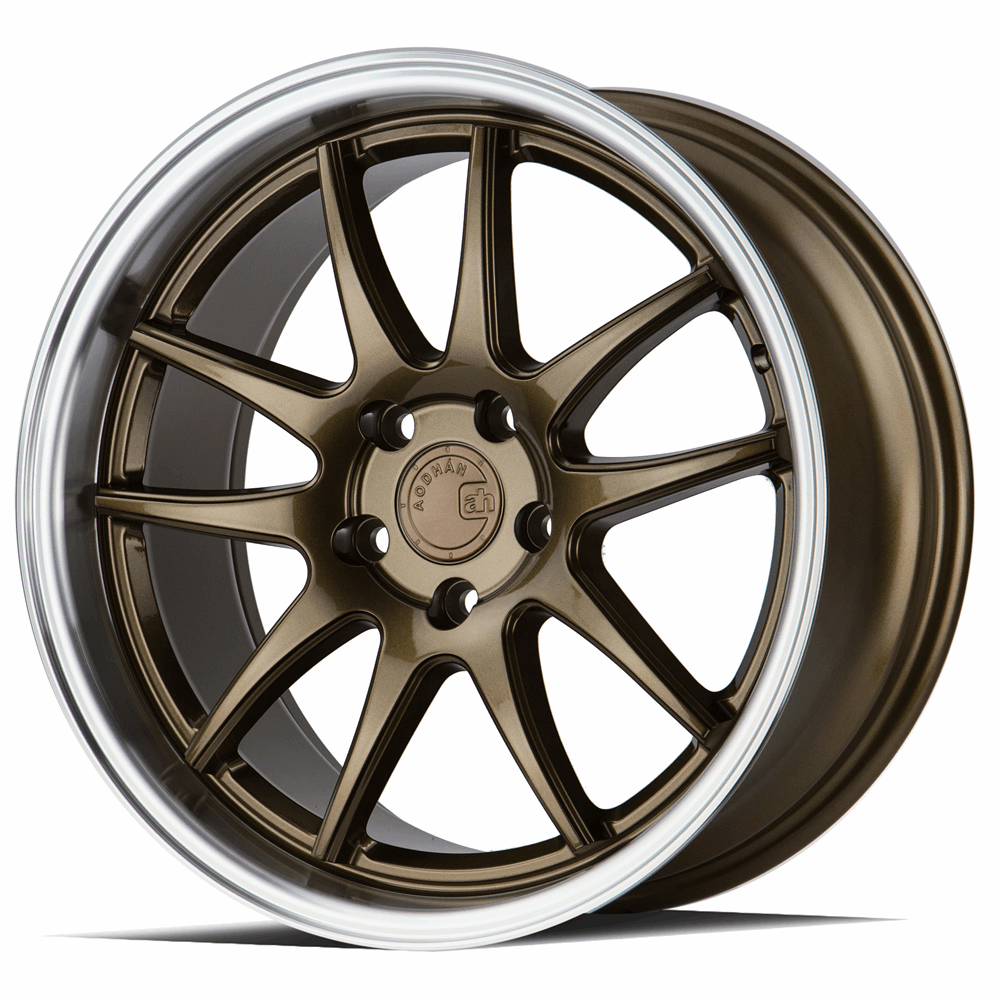 AodHan DS02 18x8.5 +35 5x114.3 (5x4.5) 73.1 | Bronze with Machined Lip - Image 3