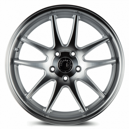 AodHan DS02 18x8.5 +35 5x114.3 (5x4.5) 73.1 | Silver with Machined Lip - Image 2