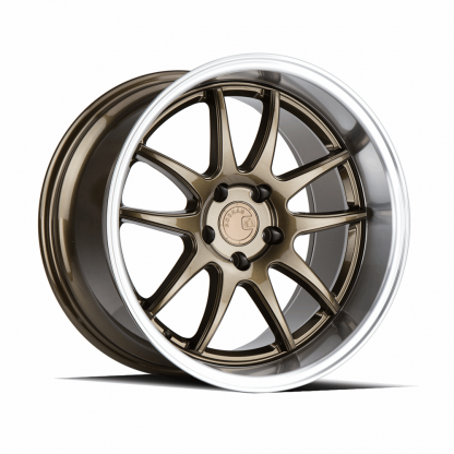 AodHan DS02 19x11 +22 5x114.3 (5x4.5) 73.1 | Bronze with Machined Lip