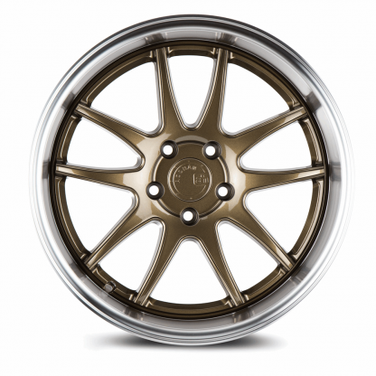 AodHan DS02 19x11 +22 5x114.3 (5x4.5) 73.1 | Bronze with Machined Lip - Image 2
