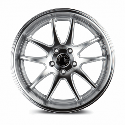 AodHan DS02 19x11 +22 5x114.3 (5x4.5) 73.1 | Silver with Machined Lip - Image 2