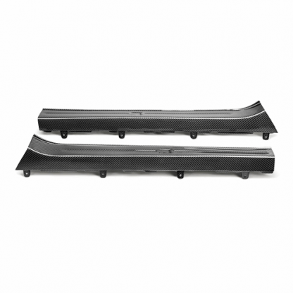 Seibon 09-19 Nissan GTR R35 OEM Style Carbon Fiber Door Sills (Pair) - DS0910NSGTR - Image 3