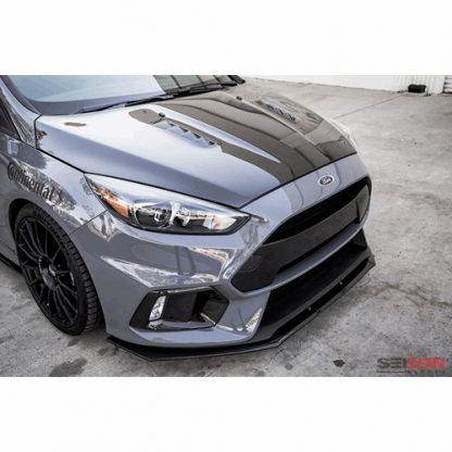 Seibon 16-18 Ford Focus RS Carbon Fiber Front Bumper Garnish - FBG16FDFO - Image 5