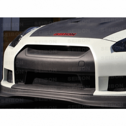 Seibon 09-11 Nissan Skyline R35 GTR OEM Carbon Fiber Front Grill - FG0910NSGTR-OE - Image 6