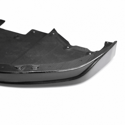 Seibon 09-11 Skyline R35 GT-R OEM Carbon Fiber Front Lip - FL0910NSGTR-OE - Image 4