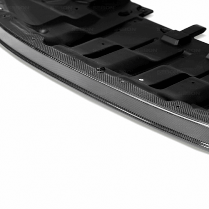 Seibon 12-16 Nissan GTR R35 OEM-Style Carbon Fiber Front Lip - FL1213NSGTR-OE - Image 3