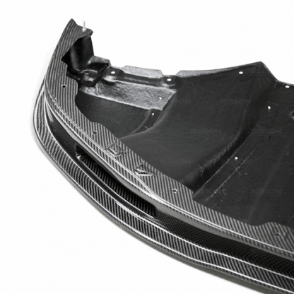 Seibon 12-16 Nissan GTR R35 VS-Style Carbon FIber Front Lip - FL1213NSGTR-VS - Image 4