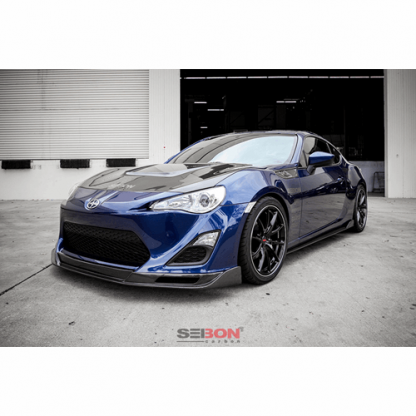 Seibon 13-16 Scion FR-S KC Style Carbon Fiber Front Lip - FL1213SCNFR-S-KC - Image 8