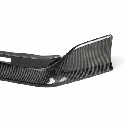 Seibon 17-19 Honda Civic Type-R TA-Style Gloss Carbon Fiber Front Bumper Lip - FL17HDCVR-TA - Image 5