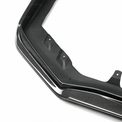 Seibon 18-19 Subaru Impreza WRX / STi Carbon Fiber Front Lip - MB3 Style - FL18SBIMP-MB3 - Image 4