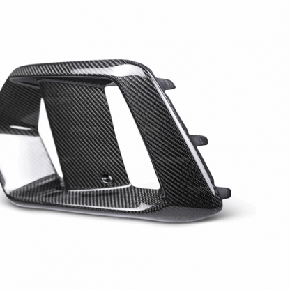 Seibon 16-18 Ford Focus RS Carbon Fiber Fog Light Surrounds - FLS16FDFO - Image 4
