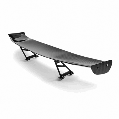 Seibon Universal GT Style Carbon Fiber Rear Spoiler - GTWING-1 - Image 2