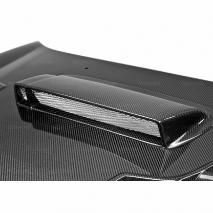 Seibon 02-03 Subaru Impreza WRX CWII Carbon Fiber Hood - HD0203SBIMP-CWII - Image 4