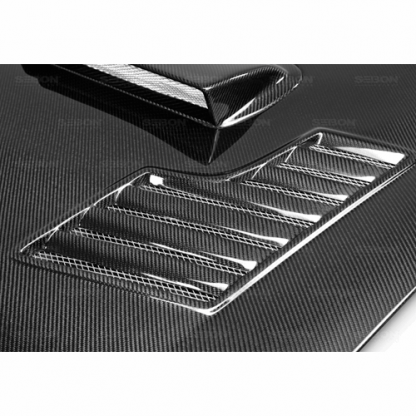 Seibon 02-03 Subaru Impreza WRX CWII Carbon Fiber Hood - HD0203SBIMP-CWII - Image 3