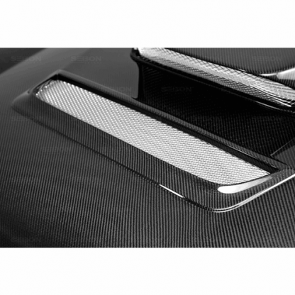 Seibon 02-03 Subaru Impreza WRX RC Carbon Fiber Hood - HD0203SBIMP-RC - Image 4