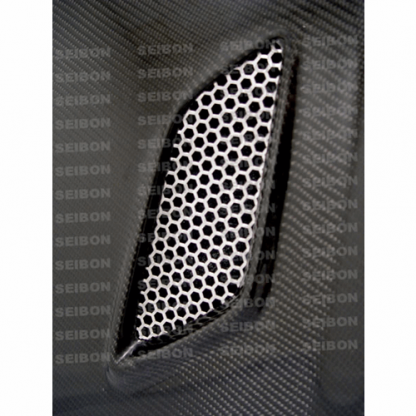 Seibon 02-05 Honda Civic Si MG Carbon Fiber Hood - HD0204HDCVSI-MG - Image 2