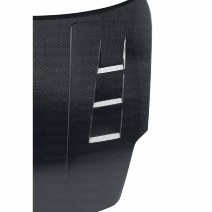 Seibon 02-06 Nissan 350Z TS Carbon Fiber Hood - HD0205NS350-TS - Image 5