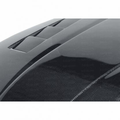 Seibon 02-06 Nissan 350Z TS Carbon Fiber Hood - HD0205NS350-TS - Image 3