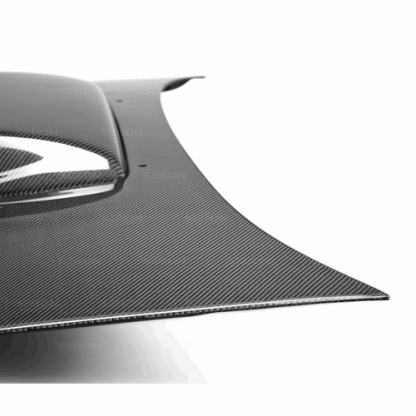 Seibon 04-05 Subaru Impreza WRX / STi OEM Carbon Fiber Hood - HD0405SBIMP-OE - Image 4