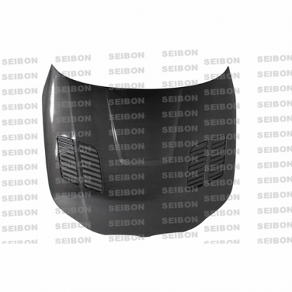 Seibon 04-10 BMW 5 Series 4 dr E60 (Inc M5) GTR-Style Carbon Fiber Hood - HD0407BMWE60-GTR