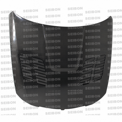 Seibon 06-08 BMW 3 Series Sedan E90 (Excl M3) GTR-Style Carbon Fiber Hood - HD0507BMWE90-GTR