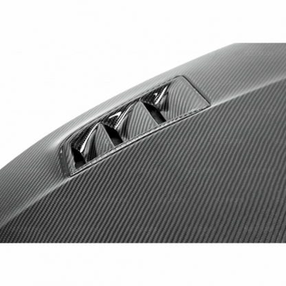 Seibon 06-11 Honda Civic Sedan MGII-Style Carbon Fiber Hood - HD0607HDCV4D-MGII - Image 2