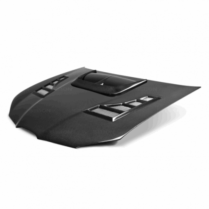 Seibon 06-07 Subaru Impreza WRX / STi CW Carbon Fiber Hood - HD0607SBIMP-CW - Image 2