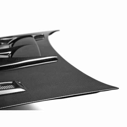 Seibon 06-07 Subaru Impreza WRX / STi CW Carbon Fiber Hood - HD0607SBIMP-CW - Image 5