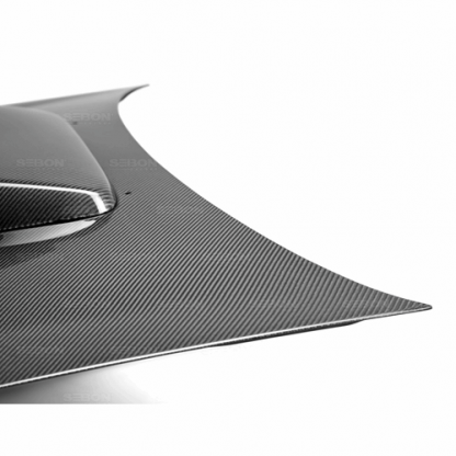 Seibon 06-07 Subaru Impreza WRX / STi OEM Carbon Fiber Hood - HD0607SBIMP-OE - Image 3