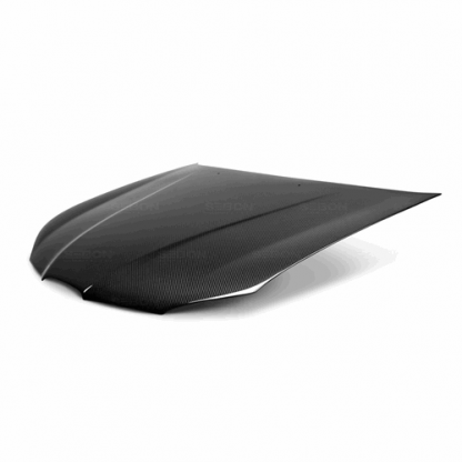 Seibon 06-07 Subaru Impreza WRX / STi RS style carbon fiber hood - HD0607SBIMP-RS - Image 2