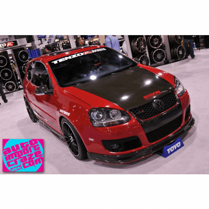 Seibon 06-09 VW GTI OEM Carbon Fiber Hood - HD0607VWGTI-OE - Image 3