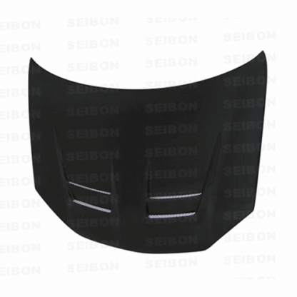 Seibon 06-09 VW GTi Shaved DV Style Carbon Fiber Hood - HD0607VWGTIB-DV