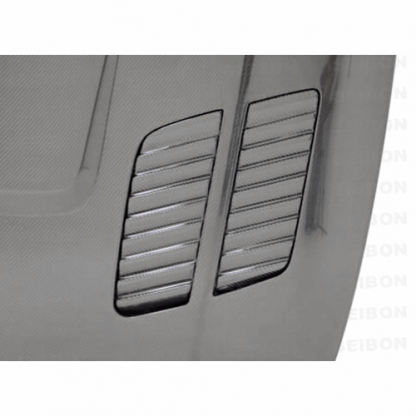 Seibon 08-13 BMW 1 Series (E81/E82) Coupe/HB GTR-Style Carbon Fiber Hood - HD0809BMWE822D-GTR - Image 2