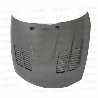 Seibon 08-13 BMW 1 Series (E81/E82) Coupe/HB GTR-Style Carbon Fiber Hood - HD0809BMWE822D-GTR