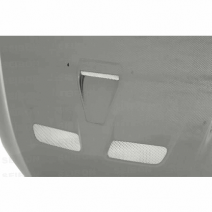 Seibon 08-15 Mitsubishi Evo X OEM style Carbon Fiber Hood - HD0809MITEVOX-OE - Image 2