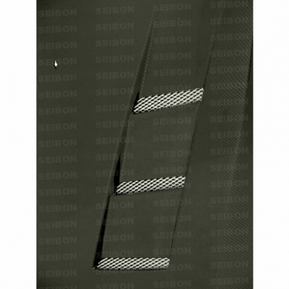 Seibon 08-15 Mitsubishi Evo X TS-style Carbon Fiber Hood - HD0809MITEVOX-TS - Image 3