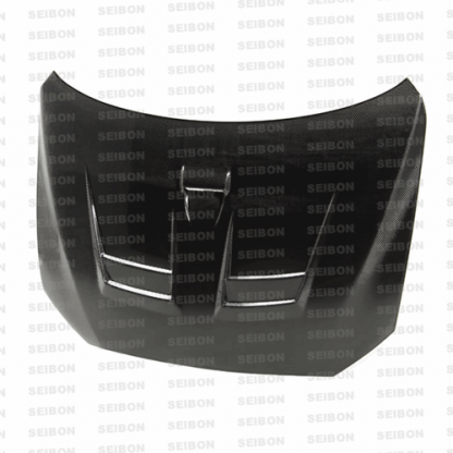 Seibon 08-17 Mitsubishi Lancer (CYA4/5A) DV Style Carbon Fiber Hood - HD0809MITLAN-DV