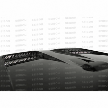 Seibon 08-17 Mitsubishi Lancer (CYA4/5A) DV Style Carbon Fiber Hood - HD0809MITLAN-DV - Image 4