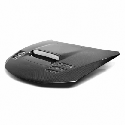 Seibon 08-14 Subaru Impreza WRX / STi CWII-style Carbon Fiber Hood - HD0809SBIMP-CWII - Image 2