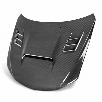Seibon 08-14 Subaru Impreza WRX / STi CW-style Carbon Fiber Hood - HD0809SBIMP-CW